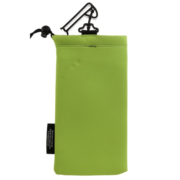 Utility Bag Soft Pouch Tote, Lime Green, with Utility Guard End UBDU5X9LG - main